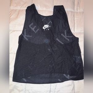 Nike Air Black Mesh Tank Top